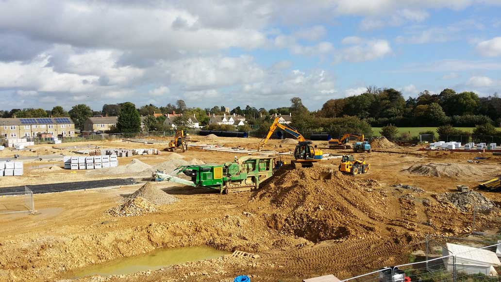 Groundworks London, civil engineering London, excavation contractor London