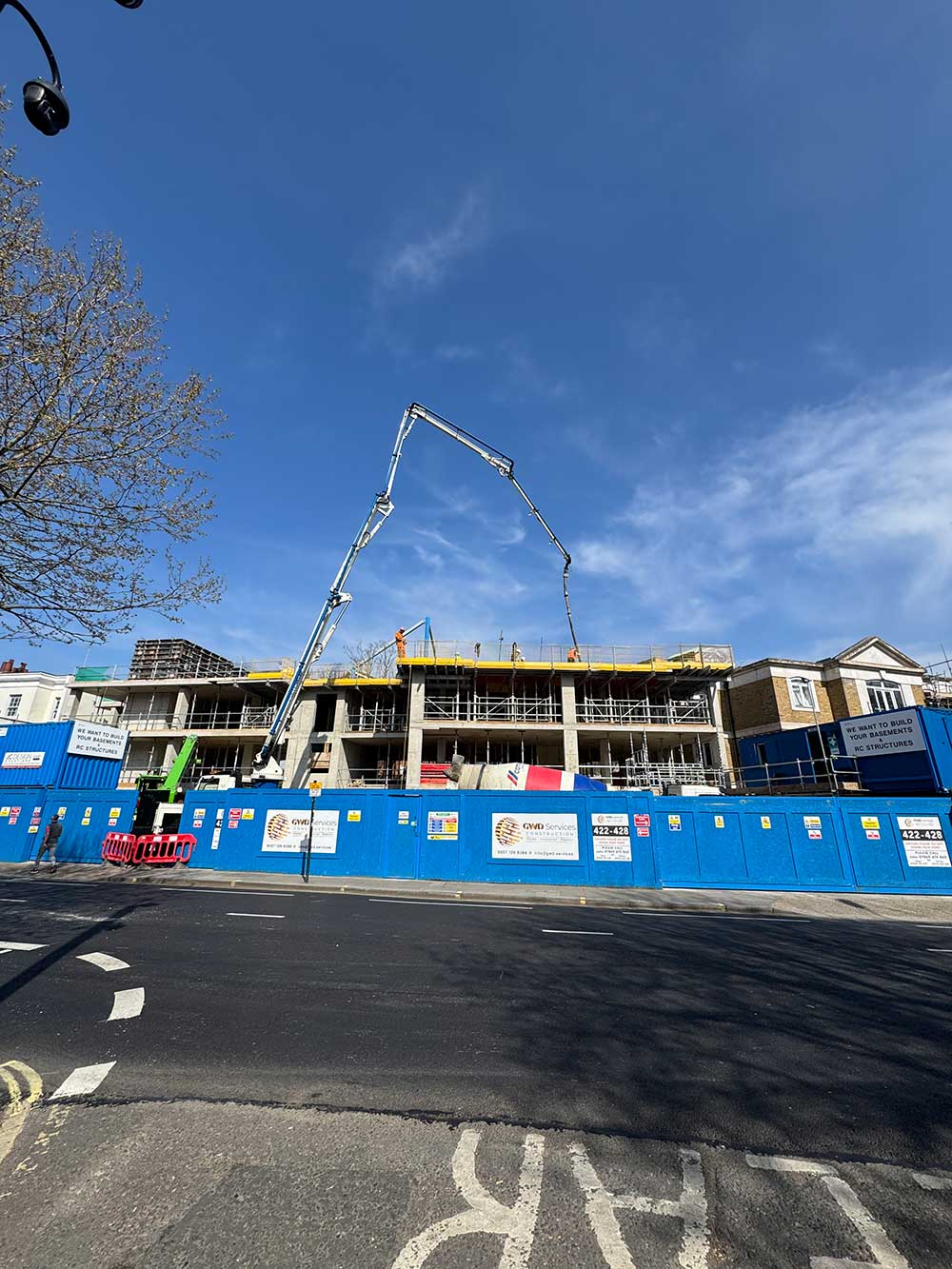 RC frames London, reinforced concrete frames, RC frame contractors London
